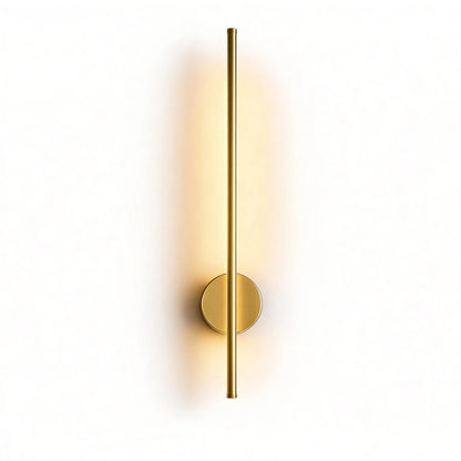 Wandleuchte Gold Stabform 50cm LED